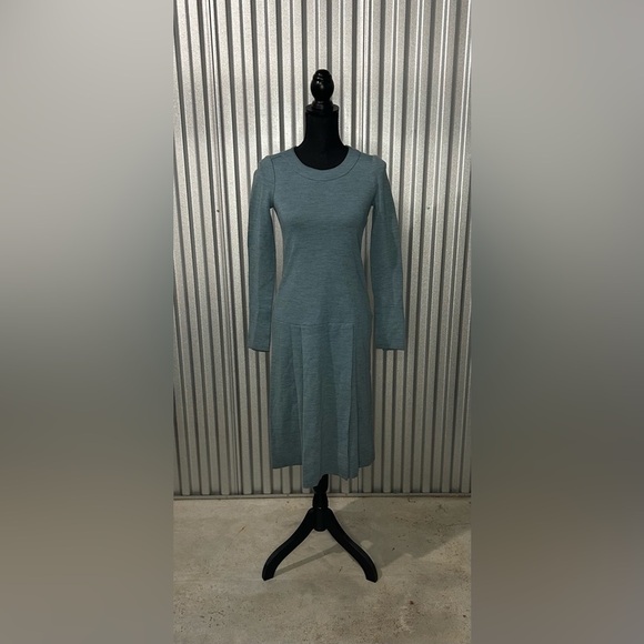 Sonia Rykiel Dresses & Skirts - Women’s Vintage Sonia Rykiel Henri Bendel 70s Blue Knit Long Sleeve Dress XXS